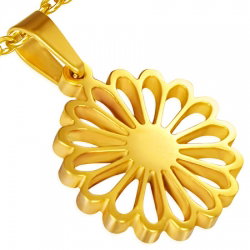 Set auriu din inox cu floricele [1]